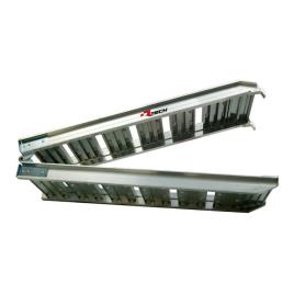 Folding Ramp 183 cm Silver