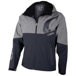 Casaco Com Capuz Cyclone Softshell 2XL Blue / Grey