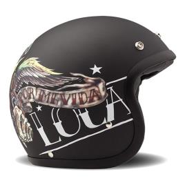 Capacete Jet Vintage S Vida Loca