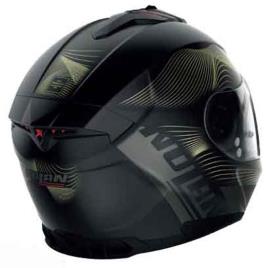 Capacete Integral N80-8 Powerglide N-com S Flat Black / Yellow