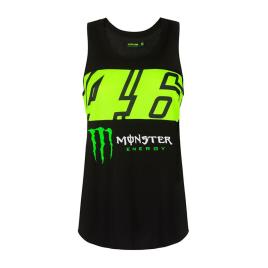 Vr46 Camiseta Sem Mangas Monster Dual 20 L Black
