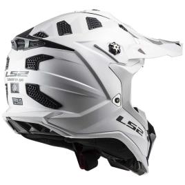 Capacete Motocross Mx700 Subverter Evo Solid S Gloss White