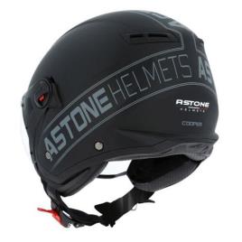Capacete Jet Mini S Sport Cooper Graphic XS Black / Grey