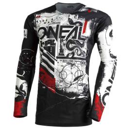 Oneal Jersey Manga Comprida Mayhem Scarz XL Black / White / Red