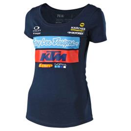 Troy Lee Designs Camiseta De Manga Curta Ktm Team L Navy