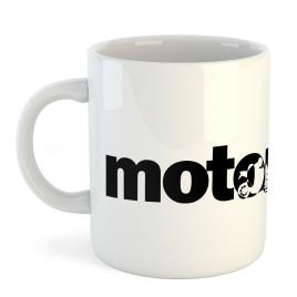 Kruskis Caneca Word Motorbike 325ml One Size White