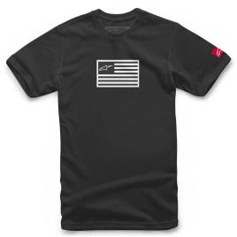 Alpinestars Camiseta De Manga Curta Flagged XL Black