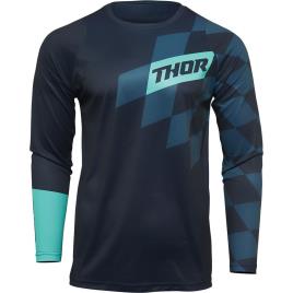 Thor Jersey Manga Comprida Sector Birdrock XS Midnight / Mint