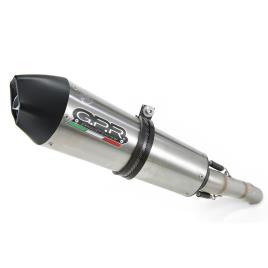 Gpr Exclusive Silencioso Gpe Anniversary Titanium Slip On Tuono V4 1000-rr 15-16 Homologated One Size Satin Titanium / Black