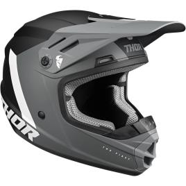 Thor Capacete Juvenil Sector Chev S Grey / Black