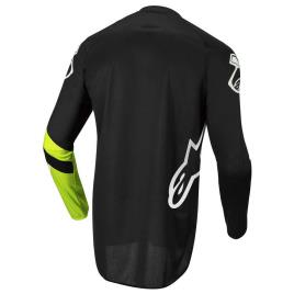 Alpinestars Camiseta De Manga Comprida Fluid Chaser S Black / Fluo Yellow