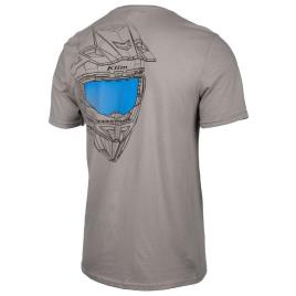 Klim Camiseta De Manga Curta Draft M Grey / Blue