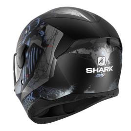 Capacete Integral D-skwal 2 M Black / Anthracite / Blue