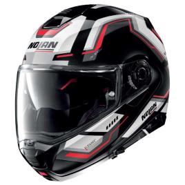 Capacete Modular N100-5 Upwind N-com S Glossy Black / Red