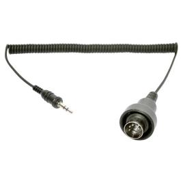 Stereo Jack To 5 Pin Din Cable For 1980 And Later Honda Goldwing 3.5mm Black