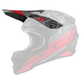 Viseira 3 Series Camo One Size Black / Red