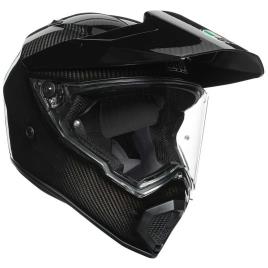 Capacete Motocross Ax9 Solid Mplk 2XS Glossy Carbon