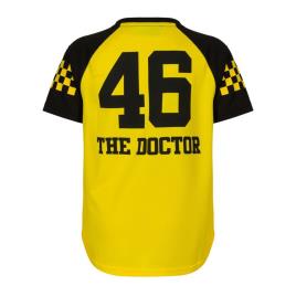 Vr46 Camiseta De Manga Curta Valentino Rossi 20 4-5 Years Ochre
