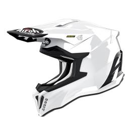 Capacete Motocross Strycker Color XS White Gloss