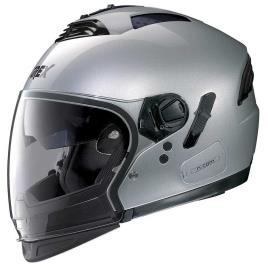Capacete Conversivel G4.2 Pro Kinetic N-com L Metal Silver