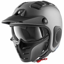 Capacete Conversivel X-drak Blank XS Anthracite Matte