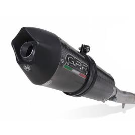 Silencioso Gpe Anniversary Poppy Slip On Enduro 701 15-16 Cat Homologated One Size Glossy Carbon / Black