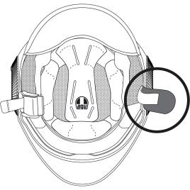 Orbyt Chinstrap Pad One Size Grey