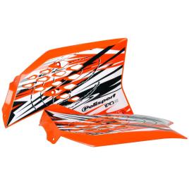 Pás Do Radiador Ktm Sx65 09-15 One Size Orange KTM
