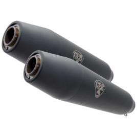 Gpr Exhaust Systems Silenciador Sem Link Pipe Bonneville T Deeptone Cafè Racer 140 76-83 Homologado One Size Matt Black / Matt Black
