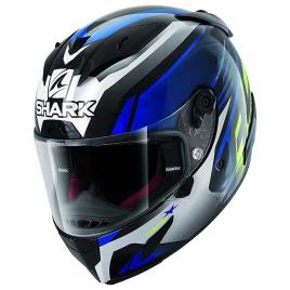 Capacete Integral Race-r Pro Aspy XS Black / Blue / Yellow