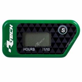 Wireless Electronic Hour Meter One Size Green
