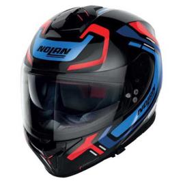 Capacete Integral N80-8 Ally N-com L Glossy Black / Red / Blue