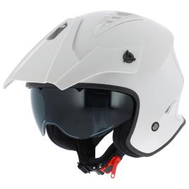 Capacete Jet Minicross S Gloss White