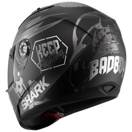 Shark Capacete Integral Ridill 1.2 Catalan Bad Boy XL Matte Black / Anthracite / Silver