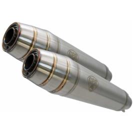 Silenciador Sem Link Pipe Cb Deeptone Inox Cafè Racer 750 Kz Sete Cinquenta 78-82 Homologado One Size Silver / Silver