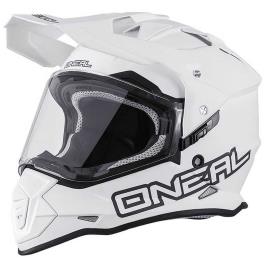Capacete Motocross Sierra Flat S White