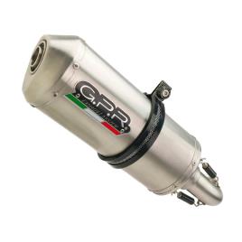 Silencioso Satinox Slip On Trk 502 X 17-19 Euro 4 Homologated One Size Satin Silver / Satin Silver