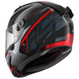 Capacete Integral Race-r Pro Aspy S Black / Anthracite / Red