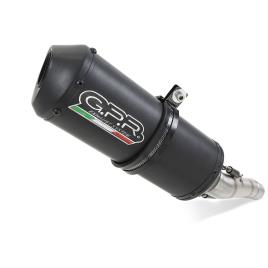 Silencioso Ghisa Slip On Transalp Xl 650 V 00-06 Homologated One Size Matt Black / Black