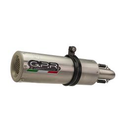 Gpr Exclusive M 3 Dorsoduro 750 08-16 Dobro Escorregar Sobre Silencioso Dorsoduro 750 08-16 Homologado One Size Silver / Silver