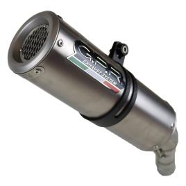 Gpr Exclusive Silencioso M3 Natural Titanium Slip On Cb 500 F 16-18 Euro 4 Homologated One Size Satin Titanium / Natural Satin Titanium