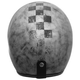 Origine Capacete Jet Primo Scacco L Silver