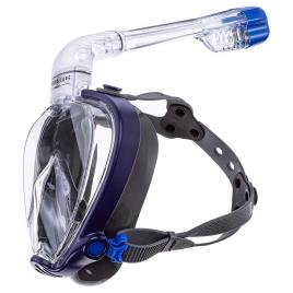 Máscara Snorkeling Smart Snorkel M Navy Grey