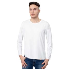 Iq-company Homem De Camisa De Manga Comprida Uv Free 2XL White