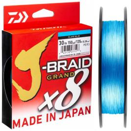 J-braid Grand X8 135 M 0.180 mm Blue