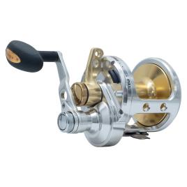 Molinete Trolling Marquesa Lever Drag 2 Speed 40 Gold / Silver