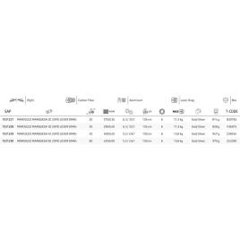 Fin-nor Molinete Trolling Marquesa Lever Drag 2 Speed 40 Gold / Silver