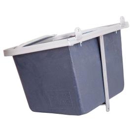 Stubbs Com Presilha De Borda De Fixação Rectangular One Size Grey