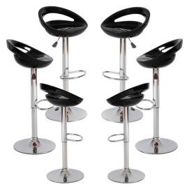 Presentes Miguel - Pack 6 Bancos Onis Basic - Preto