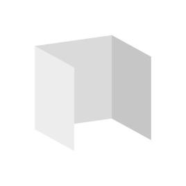 Pack 3 Laterais Lisas para Tendas 2x2 Master - Branco